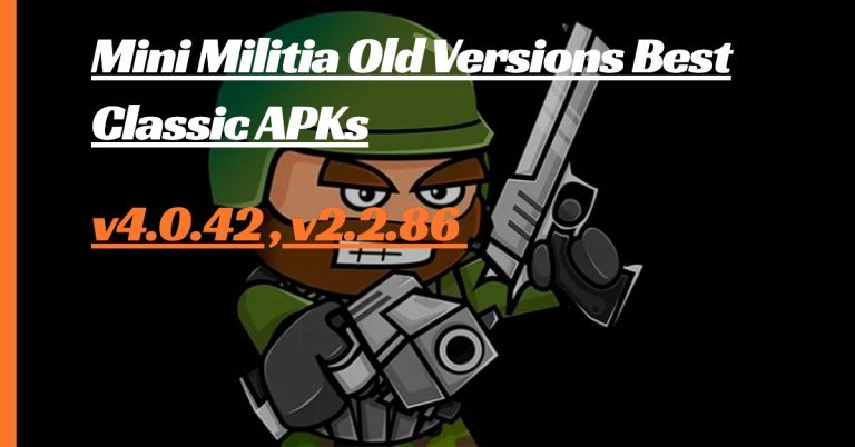 Mini Militia All Versions (Old) Best Classic APKs 7 Mini Militia Old Versions Mod APKs